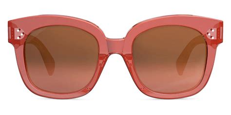 Celine® CL4002UN Geometric Sunglasses 